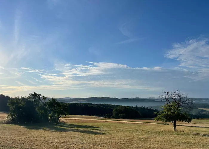 House With A View - Modernes In Der Eifel Ferienhaus *